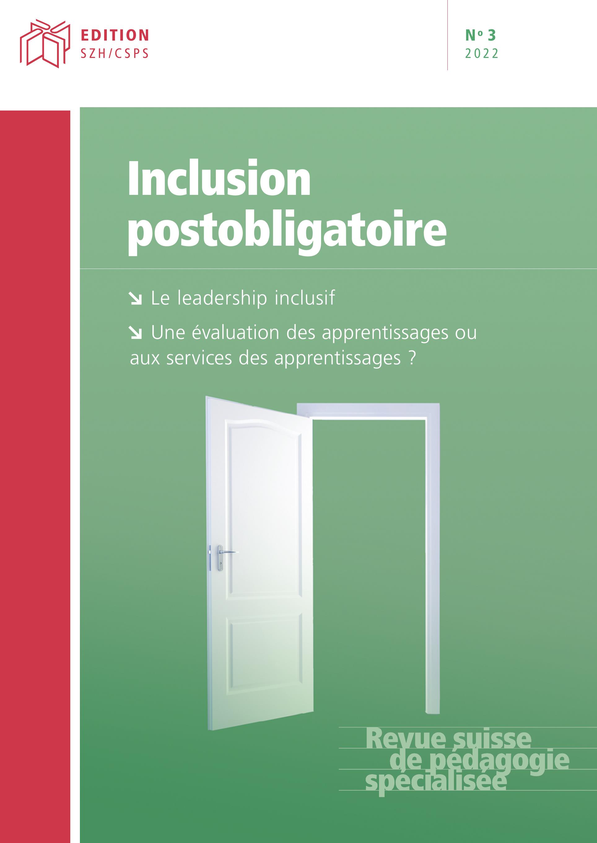 					Afficher Vol. 12 No 3 (2022): Inclusion postobligatoire
				