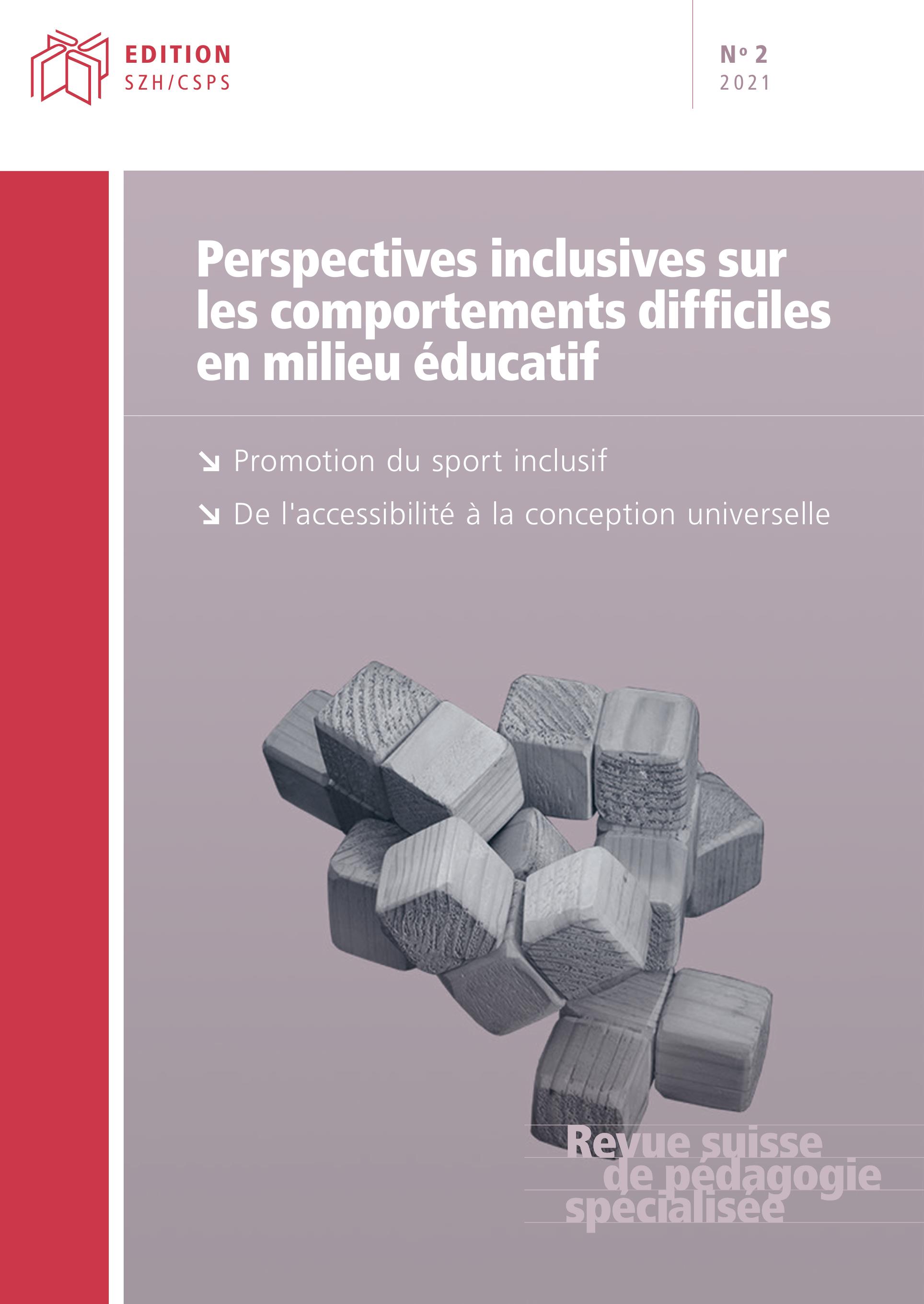 					Afficher Vol. 11 No 2 (2021): Perspectives inclusives sur les comportements difficiles en milieu éducatif
				