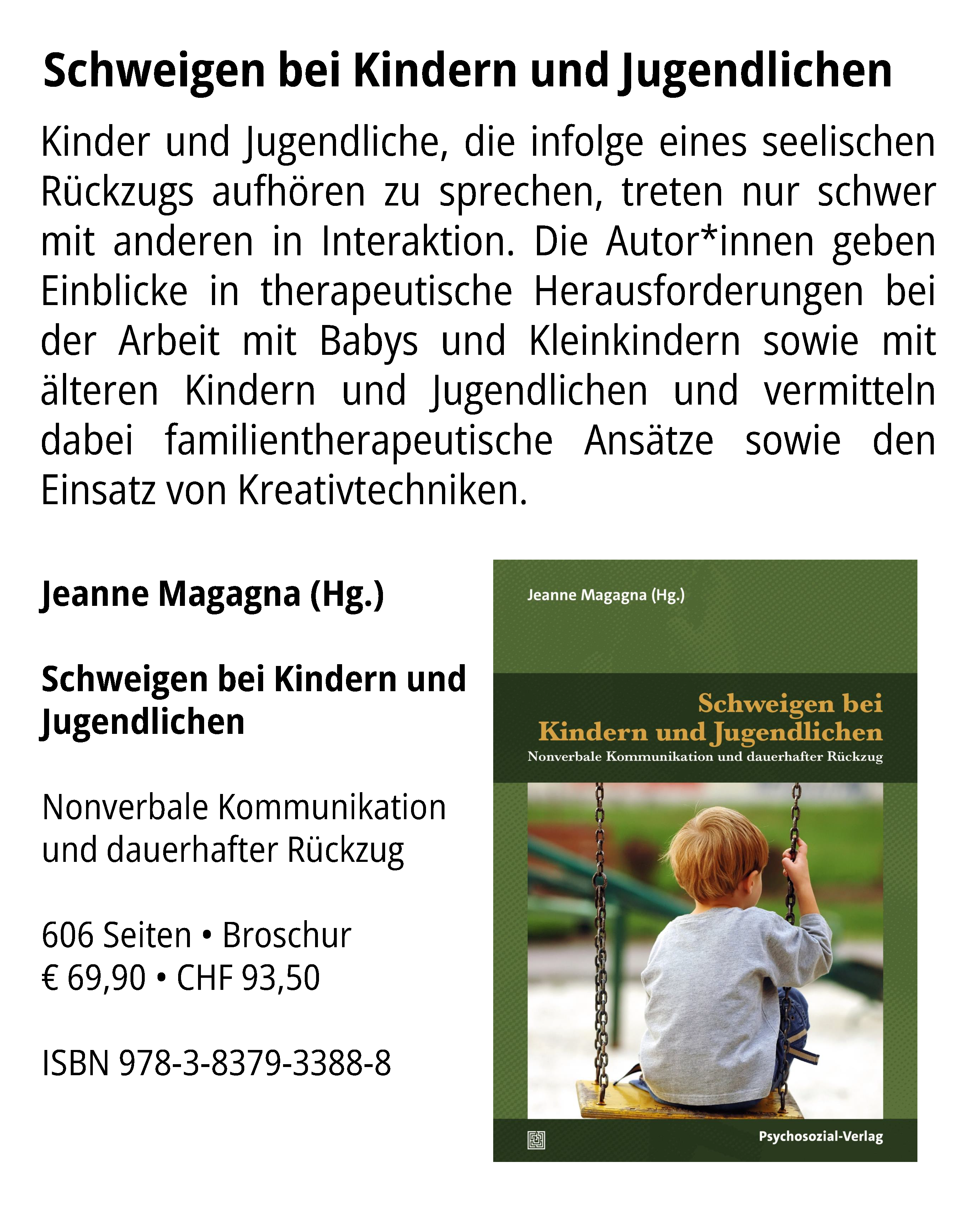 Neuerscheinung des Psychosozial-Verlags