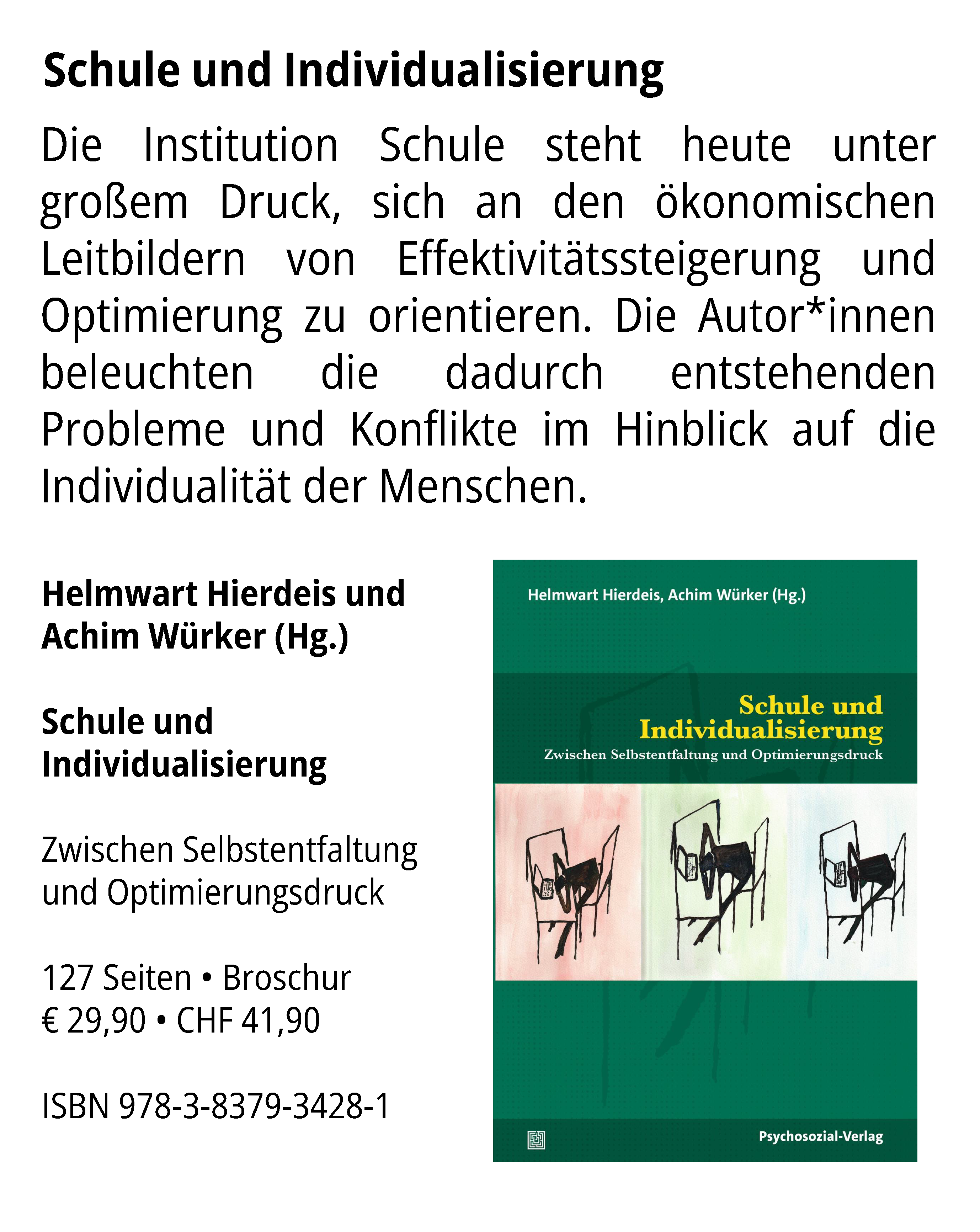 Verlagsprogramm des Psychosozial-Verlags