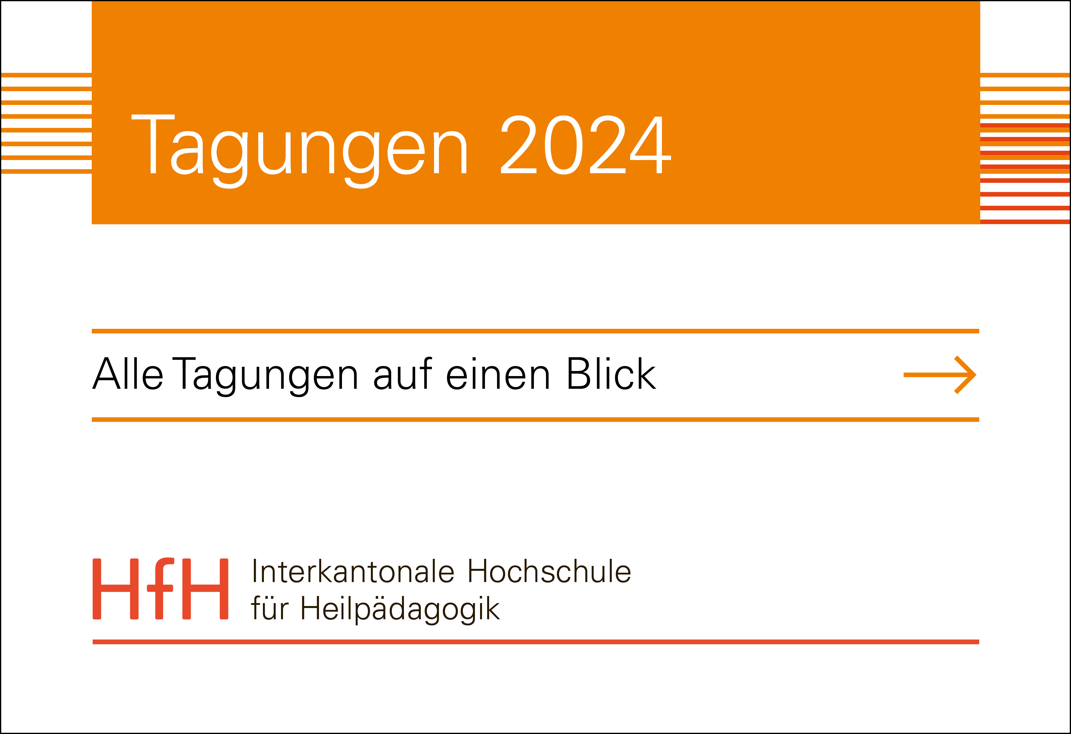 HfH Tagungen 2024